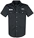 Produktbild Luis Vintage Shirt Short Sleeve Black Gr. XXL