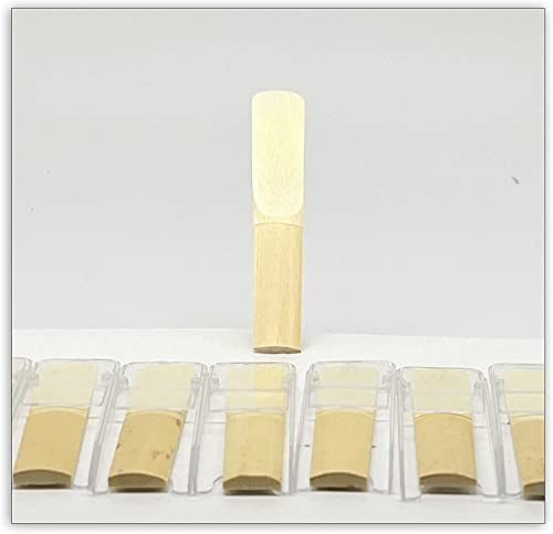 10 Soundman® Blättchen für Klarinette (Böhm-Griffsystem) - jeweils mit Reedgard - Klarinettenblättchen 1,5 Testpackung (Stärke: 1.5)