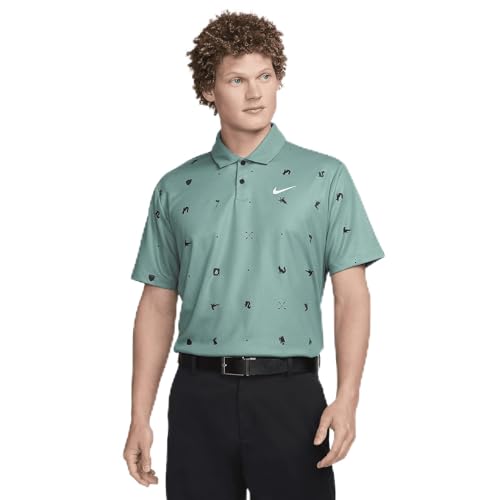 Amazon.com: Nike Tour Men's Dri-FIT Golf Polo (Bicoastal/White