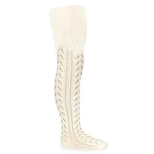 Condor 2502/1 - Leotardo Perle Calado Niñas Color: Ceniza Talla: 12M