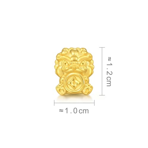 Image of CHOW SANG SANG Charme 999 24K Gold Auspicious Pixiu Charm Bracelet for Women 17cm 95504C