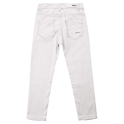 Kids Boy's Skinny Chino Pants Classic School Uniform Elastic Waist Straight Pants Casual Jeans Jeggings2