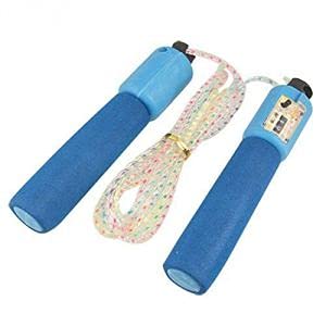 Laxmi Collection Plastic Skipping Rope for Kids with Counter Machine (Gold)