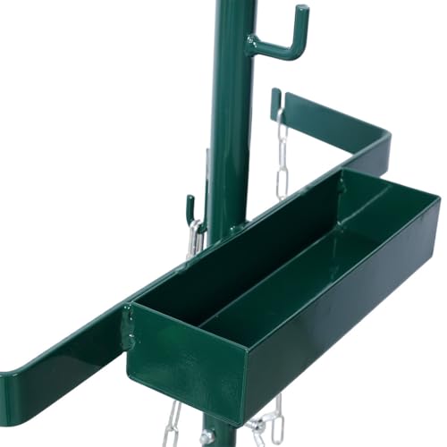 Carretilla doble para cilindros de soldadura, ruedas de goma 10" miniatura 3