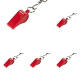 ミカサ(MIKASA) ホイッスルプラエコー笛 赤 WH-2 R (× 5)