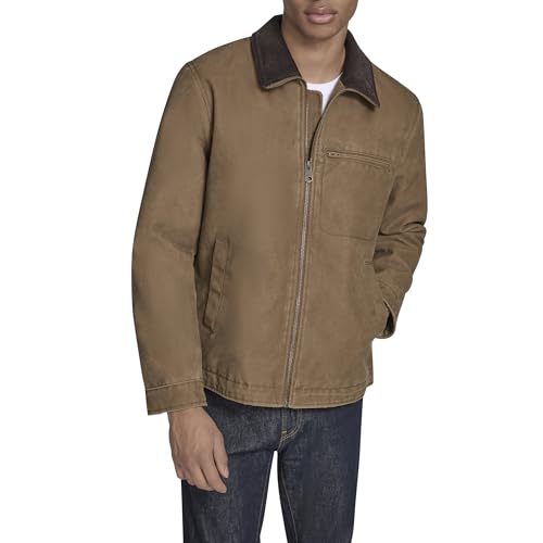 Image of Levi's Men's Cotton Depot Jacket With Corduroy Collar