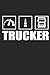 Produktbild TRUCKER: Notizbuch LKW Notebook TRUCKER Journal 6x9 lined