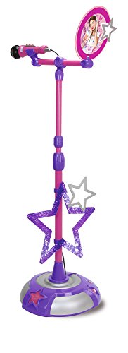 Smoby - 027223 - Instrument De Musique - Microphone Sur Pied - Violetta