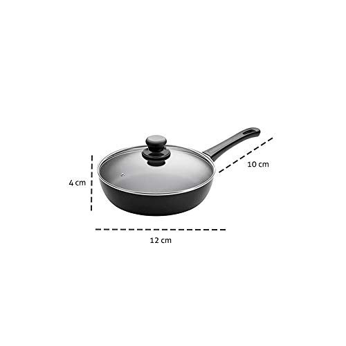 A Dona Chefa Frigideira Mimo 12, 0.4 L, Preta