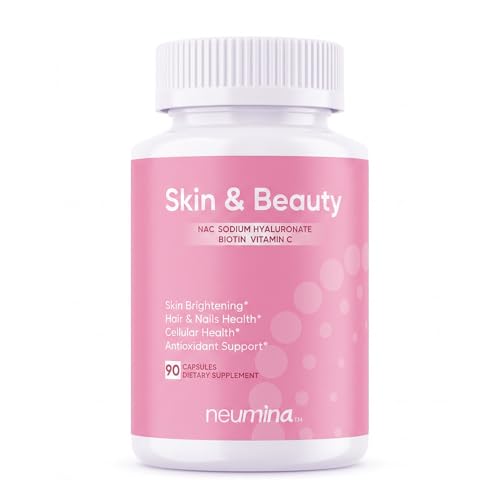 NEUMINA Women's Skin & Beauty Complex, NAC 300 mg, Vitamin C 30 mg & Biotin3000 mcg, Skin...
