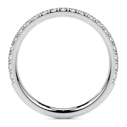 Moissanite Wedding Ring Set 1CT-3CT Oval Cut Cluster Halo Bridal Ring 10K 14K 18K Gold & 925 Sterling Silver Anniversary Promise Gift for Her3