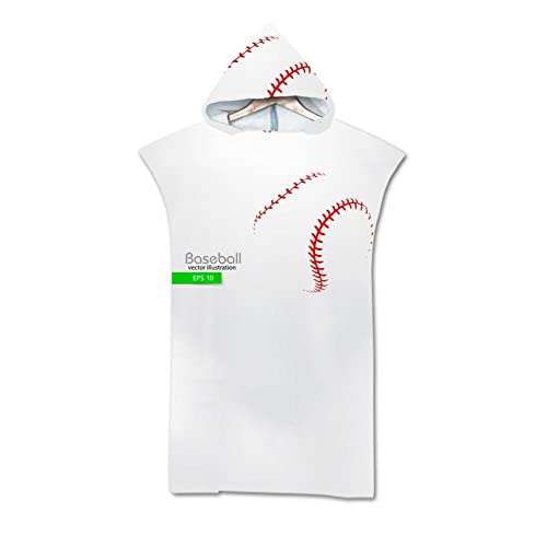 Gespout Poncho cambiador de toalla con capucha y bolsillo frontal para niños, se dobla como toalla de playa y manta, hecha de microfibra de secado rápido, se adapta a edades de 3 a 10 años (estiloA)