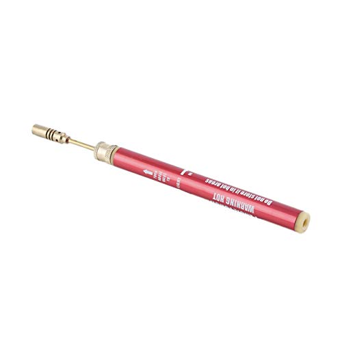 Zhou-YuXiang Mini Chalumeau à gaz Rose Fer à souder Fer à souder sans Fil Stylo brûleur Torche de soudage Chalumeau Tubane