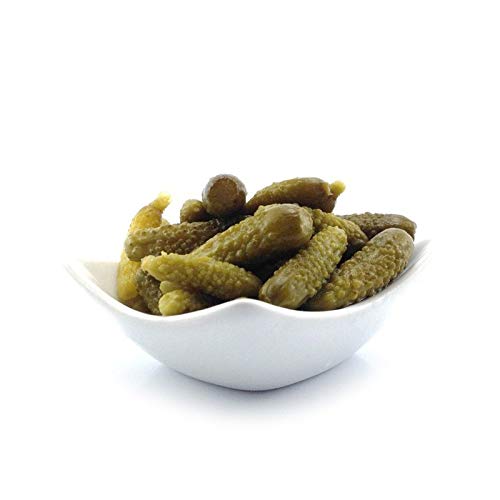 Pack 6 unidades Pepinillos medianos 120/160 Sabor Anchoa - Envase PET 1200 g Peso neto unidad