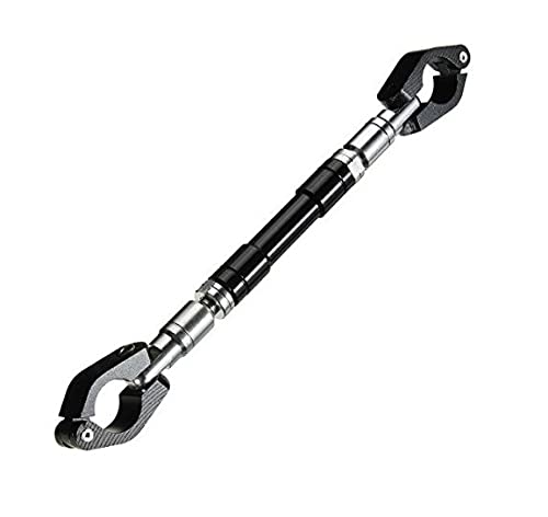 Aow Attractive Offer World Universal Adjustable Motorcycle Handlebar/Handle Rod Cross Bar (Black) B-3-image-22