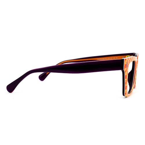 Image of Zeelool Blue Blocking Glasses for Women Chic Fashion Rectangle Eyeglasses Frames Full Eyewear Glasses Anti UV