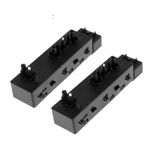 Power Seat Control Switch 25974715 12451498 Front Left and Right Passenger Side Electric seat Switch for Buick 25974714 6922A033 6922A008(Black Left and Right)