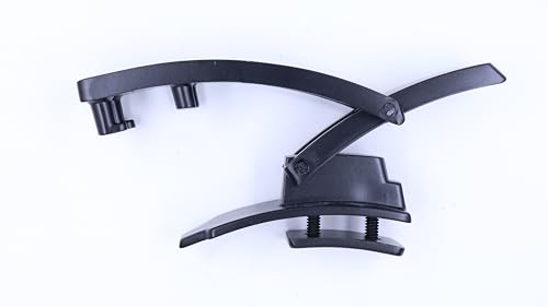 Image of Kobo Heavy Duty Spare Lever Buckle for Powerlifting Belt - Adjustable Replacement Locking Buckle for 8mm, 10mm & 13mm Gym Lever Belts - Steel Lever Clip for Weightlifting, Deadlift, Squat (Imported)