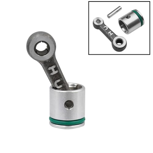 Miniatura 5 de Repuesto De Varilla De Pistón Para Martillo Eléctrico Dh26-69 Mm Metal Biela Acabado Plata Compatible Con Martillo Eléctrico Dh26