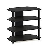 Furinno Turn-N-Tube Easy Assembly 4-Tier Petite Entertainment Center / TV Stand / TV Unit / TV Desk,...