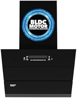 Crompton QuietPro Plus BLDC 1700m3/hr 60cm Slant Chimney| Filterless Intelligent Autoclean| Built In Oil Collector| Touch+Motion Sensor Control|10Yrs Motor & 2Yrs Overall Warranty (CHD-QPPI60FLE-IND)