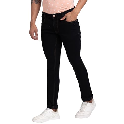 Image of Parx Men's Print Pattern Regular Fit Pure Cotton Half Sleeve Polo Neck Casual T-Shirt