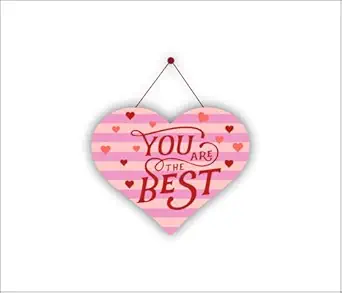 Crafty adda Inspirational Wooden Wall Hanging Quote Art Handcrafted Motivational Decor for Home and Office Positive Affirmation Sign for Living Room, Bedroom, and Workspace | You Are The Best