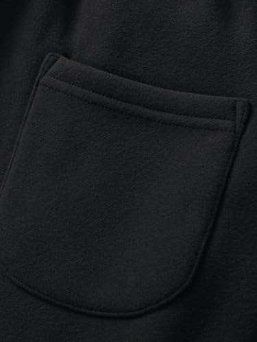 Weintee Men's 36" Inseam Tall Fleece Pants Sherpa Lined Sweatpants Long Length4