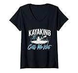 Photo Gallery donna kayak gets me wet rower canoa canoa kayak maglietta con collo a v Photo Gallery donna kayak gets me wet rower canoa canoa kayak maglietta con collo a v