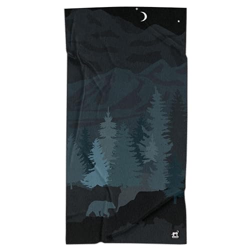 Image of Sprints Athletic Running Towel, Full-Sized, Car Seat Cover - Performance Microfiber (Nightfall Grizzly)