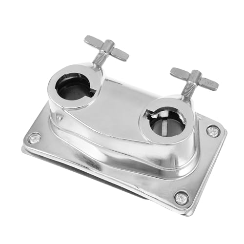 Soporte base piso para pata de tom de batería 22mm metal