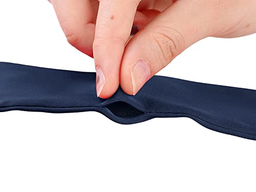 Allegra K Women Skinny Scarf Solid Color Pure Long Scarves Neckerchief3