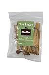 Pure & Natural Boar Skin - Long Lasting Natural Chews - Low Fat Grain Free - Natural Dog Chews - 200g