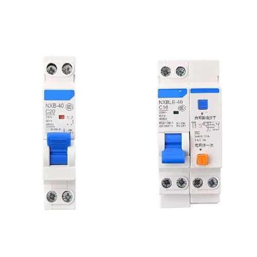 Disjoncteur DZ267 1 pièce 40A 220V protection tableau phase neutre