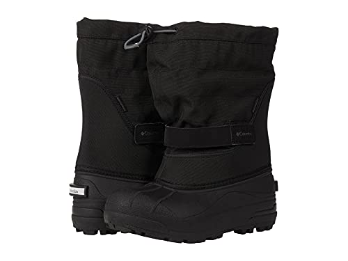 Columbia Toddler Unisex Powderbug Plus II, Black/Graphite, 4