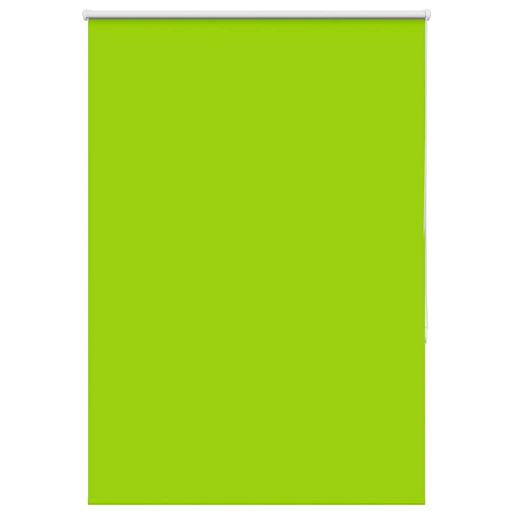 vidaXL Roller Blind Blackout Leaves Green 115x175 cm Fabric Width 110.7 cm Polyester