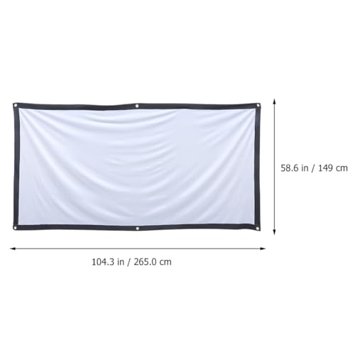Pantalla de proyección Ipetboom 120 pulgadas 16:9 plegable miniatura 2