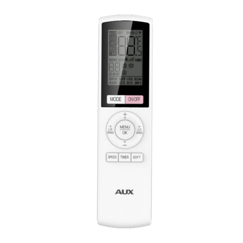 AUX A++ Klimaanlage Set Multi Split 36000 BTU (10,5 kW) - Außengerät + 3× Wandgerät mit WLAN - R32 Kältemittel - Mattweiß - leise Klimaanlage für 3 Räume, Büro & Schlafzimmer