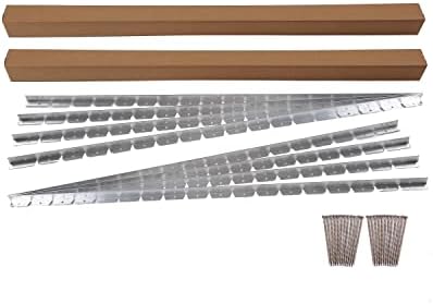 Dimex 1856-48C EasyFlex Aluminum Kit, 48-ft. Paver Edging, Feet, Silver