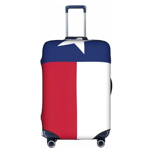 Housse de protection pour valise XL blanche motif Texas
