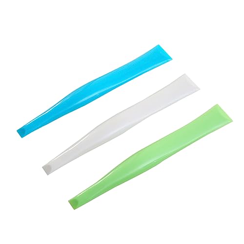 Garneck Ergonomic Kitchen Gadget Stove Cleaning Scraper Kitchen Scrubber Double-headed for Multi-surface Cleaning