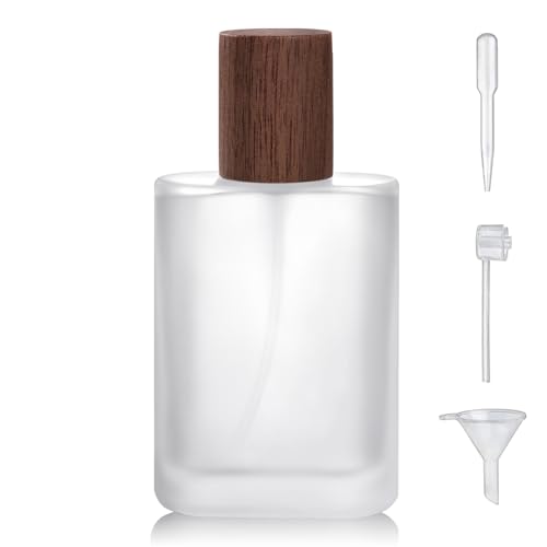 Yerpkefey 50ml/1.7 Oz Glass Spray Bottle Perfume Atomizer Empty Refillable