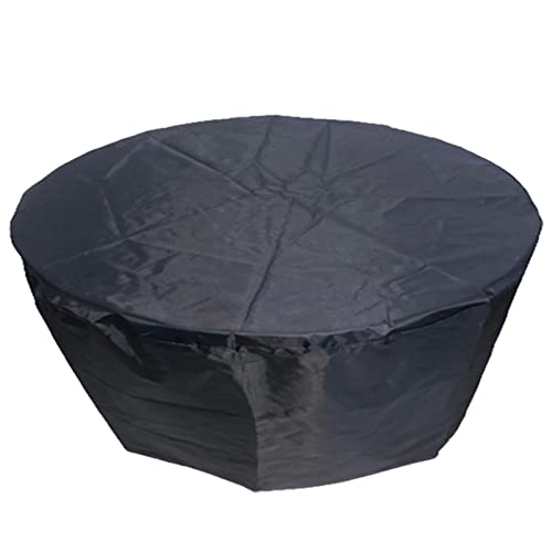 QIAOH Housse De Jardin Ronde Housse Protection Table 150x80cm, Housse pour Meubles De Jardin, 420d Oxford ImperméAble, RéSistance Au Vent, Anti-UV,Housses De Meubles De Patio Cover