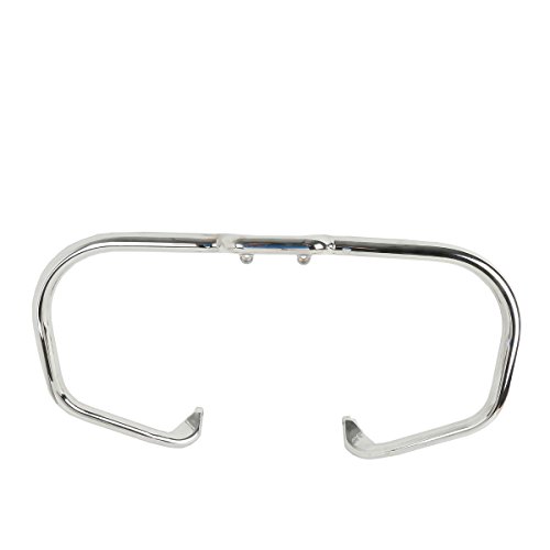 XMT-MOTOR Motorrad 1,25" Motorschutz Sturzbügel Vorne Geeignet für Indian Roadmaster 2015-2020 Springfield Chieftain Dark Horse 2016-2020 (Chrom)