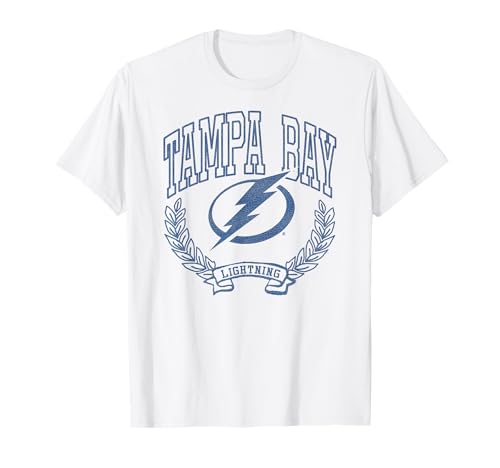 Tampa Bay Lightning Vintage Victory White T-Shirt