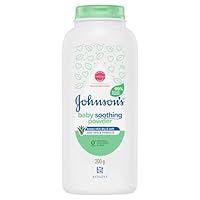 Johnson’s Baby Pure Cornstarch Aloe & VIT E Soothing Baby Powder 200g