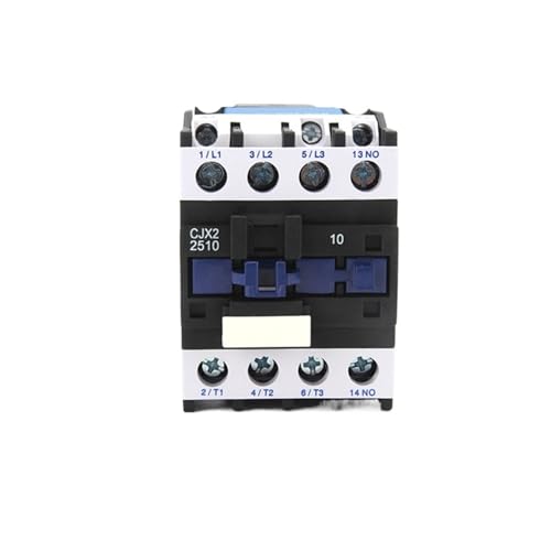 Contacteur ouvert Normal 24V-380V CJX2 protège contre les surcharges de circuits 25A