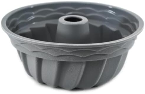 Forma de Silicone para Bolo Pudim Flan Gelatinas 20cm com Furo – ...