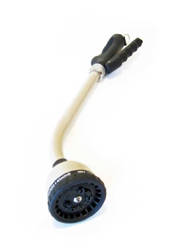 Water Right 18-Inch Watering Wand With 9 Adjustable Spray Patterns, Gray
