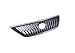 CarPartsDepot Front Chrome Bumper Grille Assembly Grill Gray Shell and Insert Compatible With 2004-2006 Lexus RX330 2007 Lexus RX350 LX1200113 5310148071